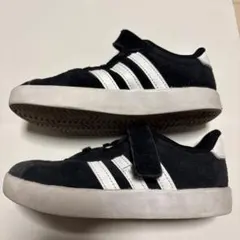 adidas ブラック/ホワイト スニーカー ベルクロ