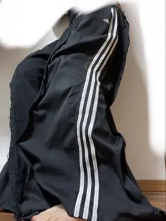 adidas バギーデニム　古着　archive opium Y2K フレア
