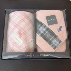 POLO RALPH LAUREN タオルハンカチ　2種セット　ピンクのサムネイル