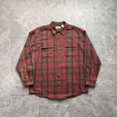 く*ん様 L.L.Bean エルエルビーン ヘビーフランネルシャツ　チェック柄
