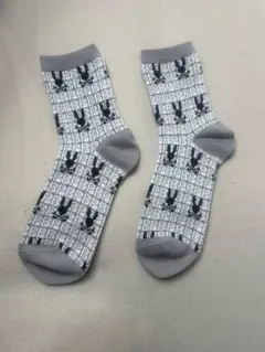 Psycho Bunny ソックス 靴下 グレー　サイズ25-27のサムネイル