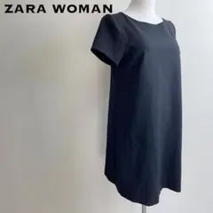 ZARA WOMAN ブラウンワンピース フォーマル ザラウーマン