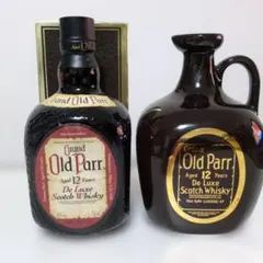 ★6本セット/Old Parr(オールドパー）12年・陶器 重量（1611g）T9B02105 オールドパー 12年 陶器ボトル 6本セット 750ml 1000ml A-10 ウイスキー