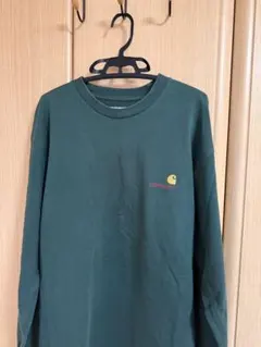 carhartt ダークグリーン XL ロンT