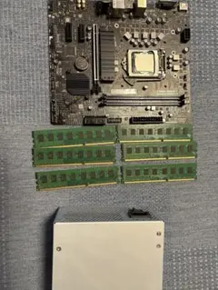 マザーボード　メモリ12gb 電源400wセット