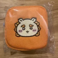 シーサー　カラビナつき 刺繍スクエアミニポーチ　ちいかわ