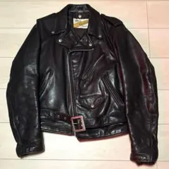 schott シングルライダース 44 XL 牛革 状態良 schott シングルライダース 44 XL 牛革 状態良