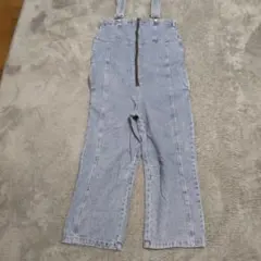 ラブトキ　デニムオーバーオール S (140)