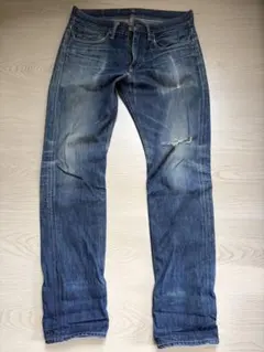 ラルフローレン Ralph Lauren SLIM ダメージデニム 30x30のサムネイル