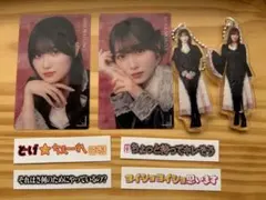 櫻坂46くじ　まとめ売り　クリアカード　アクリルキーホルダー　テロップステッカー