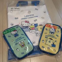 LAWSON サンリオキャラクター トートバッグとポーチセット