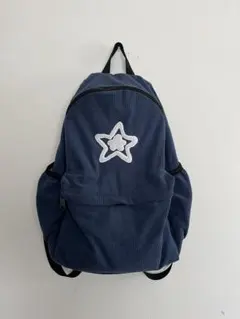 starteam コーデュロイ 星刺繍 リュック ブラウン - メルカリ