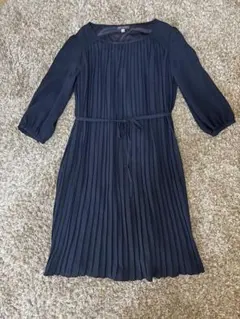 11号紺フォーマルワンピース　七分袖