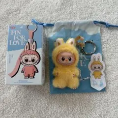 PIN FOR LOVE LABUBU ラブブ イニシャル ポップマート P