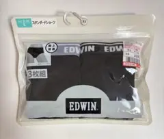 EDWIN レディース ショーツ 2枚組 Ｌサイズ ブラックのサムネイル