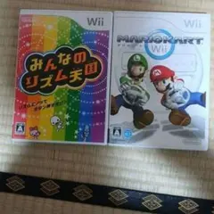お得】みんなのリズム天国、マリオカートwii - メルカリ