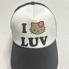 Hello Kitty I LUV キャップ