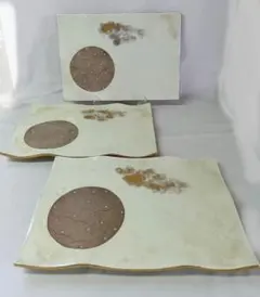葉形 陶芸皿 3枚組 伊豆高原 作家物 美品 - メルカリ