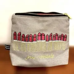 Emma Lomax x jane iredale コラボポーチ リップ刺繍