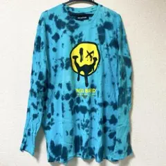 y2k タイダイ プリントロンT 派手　個性　XLサイズ