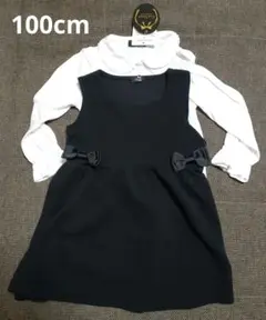 100cm 女の子 2点セットフォーマルワンピース 新品