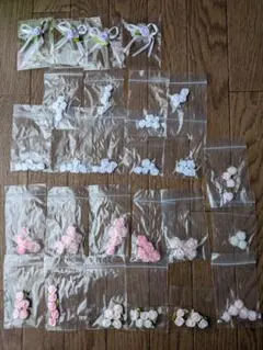 布製花 デコレーションパーツ セット