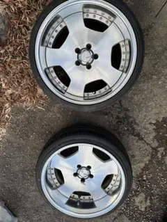 ランベックLD1 専用 ◇WORK ランベックLD1◇8J+51 +45 5H114.3◇デリンテ 225/35R20