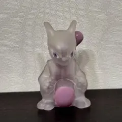 初代　ミュウツー クリア フィギュアポケモン 指人形 ソフビ
