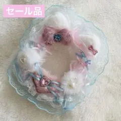 SALE♡トレカケース♡硬質ケース♡レースデコ♡ピンク♡水色♡猫耳♡肉球♡量産型