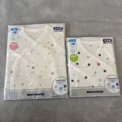 MIKI HOUSE 星柄シャツ肌着 60サイズ
