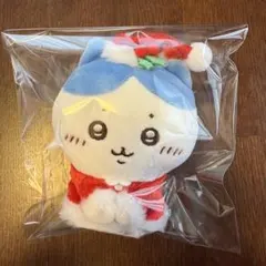 タグ付き新品　ちいかわ　サンタさんだ！持ちますマスコット　ハチワレ　クリスマス