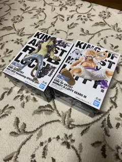 ワンピース フィギュア ロブルッチ ルフィ ２体 KOA キングオブアーティストのサムネイル