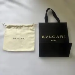 BVLGARI ショップ袋と巾着袋 セット