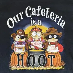 GILDAN フクロウ プリントTシャツ ブラックのサムネイル