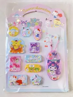 ★キラキラ　ウォーターシール　サンリオ　クロミちゃん