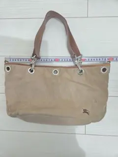 used】Burberry バーバリー ミニトートバッグ ノバチェック レザー