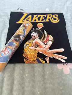 ONE PIECE × LAKERS コラボTシャツ & ポスター - メルカリ