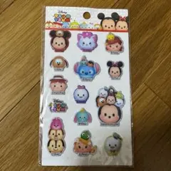 ディズニー　ツムツム　シール　ぷっくりシール　ラメシール