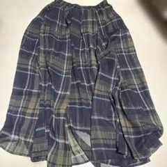 新品☆グローバルワーク　エアリーリラックスフレアスカート　レギュラーサイズ