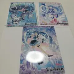 クリアビジュアルポスター 初音ミク snowmiku2025 まとめ売り