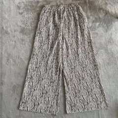 ストライプ カジュアルパンツ