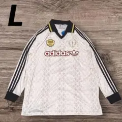 adidas マンチェスターユナイテッド 1991 復刻 長袖シャツ - メルカリ