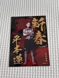 ライコレ　リアルカード　平本蓮　rizin