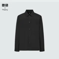 UNIQLO×Theory 感動シャツジャケット Sサイズ BLACK