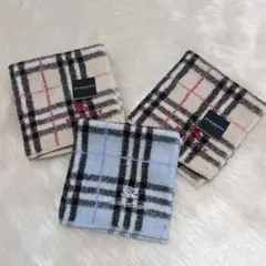 新品3枚セット　♡BURBERRY　バーバリー♡　タオルハンカチ