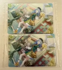 プロセカ ウエハース 8弾 メタリックプラカード 日野森雫 2枚セット