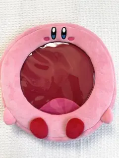 星のカービィ わっかほおばりリュック　ピンク 約30cm×30cm 非売品