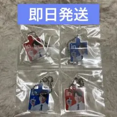 嵐 櫻井翔×inゼリー オリジナルアクリルチャームキーホルダー全2種×2