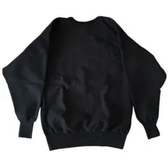 希少 90s USA製 目無し 黒 ブラック 無地 リバース XXL 美品 レア