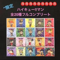 33⭐️【希少版】《限定ver 全20種コンプ》ビックリマン ハイキュー‼︎マン